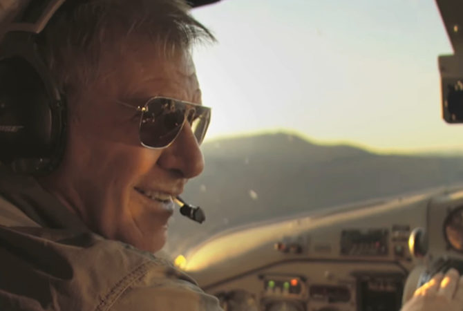 Harrison Ford ya ha sufrido tres accidentes pilotando un avión